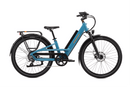 Right side view of a Radster Road electric commuter bike, size regular in bay blue